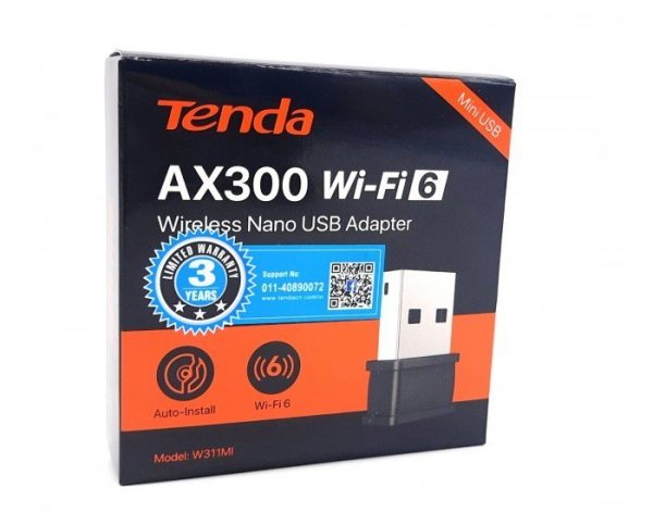 Tenda W311MI AX300 Nano USB WiFi Adapter